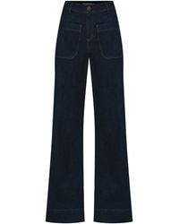 Malo - High-Waist Bootcut Jeans - Lyst