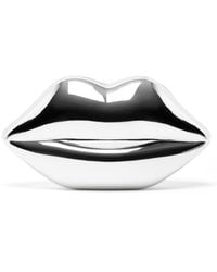 Lulu Guinness - Lips Medium Clutch Bag - Lyst