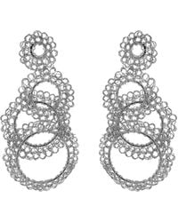 Lavish by Tricia Milaneze - All Artemis Trio Handmade Crochet Earrings - Lyst