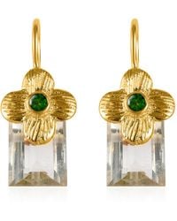 Emma Chapman Jewels - Clara Amethyst Earrings - Lyst
