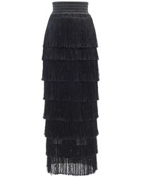 Julia Allert - Evening Gown Maxi Straight Skirt - Lyst