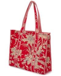 At Last - Large Cotton Tote Bag - Lyst
