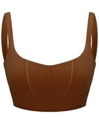 Pcfg - Bra With Stitch Detail - Lyst
