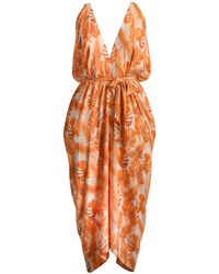Coco Riko Ibiza - Maya Kaftan Dress Leaf - Lyst