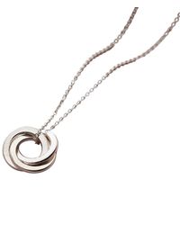 Posh Totty Designs - Sterling Mini Russian Ring Necklace - Lyst