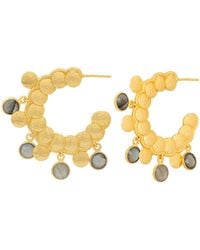Lavani Jewels - Ganimedes Hoop Earrings - Lyst