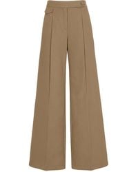 Herfetch - Neutrals Latte Wide Leg Pant Camel - Lyst