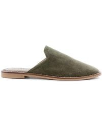 Rag & Co - Lia Handcrafted Suede Mules - Lyst