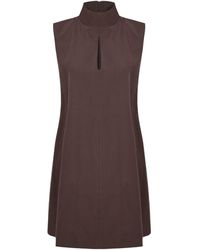 Thisisu Collection - Nara Cut-Out High-Neck Mini Dress – - Lyst