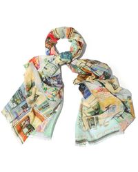 Saachi - City Printed Scarf - Lyst