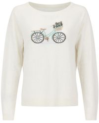 Catnip and Seaweed - Bicycle Cashmere Sweater - Lyst