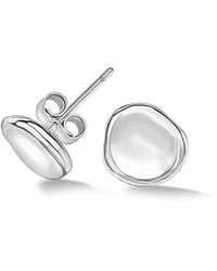 Dower & Hall - Waterfall Pebble Studs - Lyst
