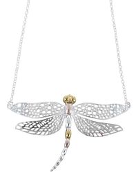 Reeves & Reeves - Dazzling Dragonfly Necklace - Lyst