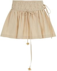 Herfetch - Neutrals Safari Mini Skirt - Lyst