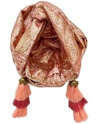 Julia Clancey - Brocade & Coral Swinglette Turban - Lyst