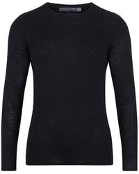 Paul James Knitwear - Mens Midweight Merino Activewear Base Layer Zeus Top - Lyst