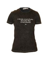 Love and Nostalgia - Love Everybody' Print Tee - Lyst