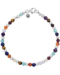 Nellou Jewellery - Multi Gemstone Bracelet Sterling - Lyst