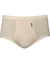 Zd - Zero Defects - Neutrals Senior Fly Front Briefs – Premium Egyptian Cotton Comfort - Lyst