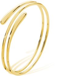 Lucy Quartermaine - Coil Drop Bangle - Lyst