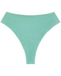 Montce - Turquoise Crochet Paula Bikini Bottom - Lyst