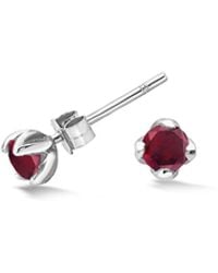 Dower & Hall - Garnet Orissa Studs - Lyst