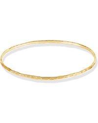 Dower & Hall - Fine Hammered Nomad Bangle - Lyst
