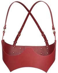 Haute Cuir - Circe Leather Underbust Harness - Lyst