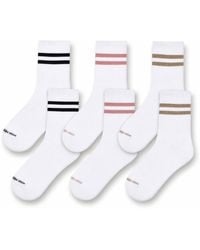 HIGH HEEL JUNGLE by KATHRYN EISMAN - Varsity Pilates Yoga Grip Socks - Lyst