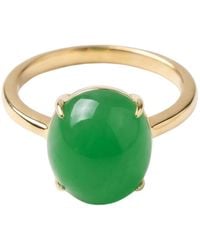 seree - Dew Jade- Chalcedony Ring - Lyst
