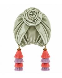 Julia Clancey - Edith Mint Swinglette Turban - Lyst