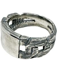 Tg-Jewellery by Tamara Gervasio - Chain & Plate Ring – Sterling, Handmade - Lyst