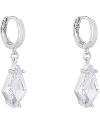 Ballinger Jewellery - Shine Bright Rhombus Drop Statement Evening Earrings - Lyst