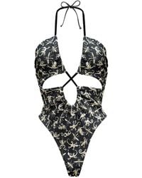 GeeGee Collection - Superstitious Creatures Swimsuit - Lyst
