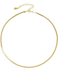 Arctic Fox & Co. - Snake Chain Medusa Necklace - Lyst