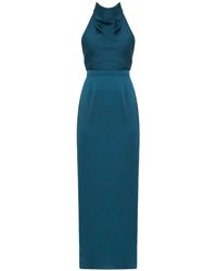 UNDRESS - Casandra Maxi Evening Dress With Cowl Neck - Lyst