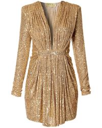 AGGI - Roxie En Diamond Sequin Mini Dress - Lyst