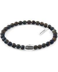 Anchor and Crew - Bronzite Gustatory Coffee Bean & Stone Bracelet - Lyst