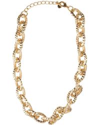 Saachi - Hammered Chain Necklace - Lyst