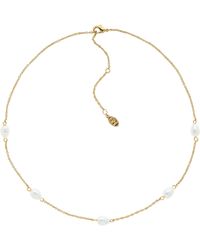 Emma Holland Jewellery - Baroque Pearl & Chain Necklace - Lyst