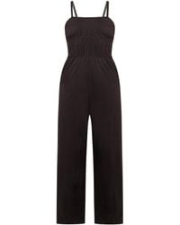 Known Supply - Smocked Jumpsuit - Lyst