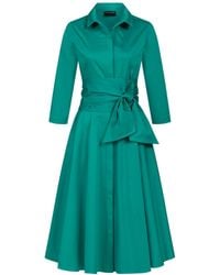 Marianna Déri - Jade Shirt Dress With Tie Belt - Lyst