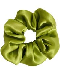 Lost Pattern - Silken Hair Silk Scrunchie Hair Tie - Lyst