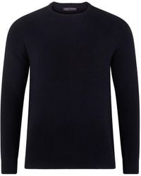 Paul James Knitwear - Lightweight Cotton Dylan Fisherman Rib Jumper - Lyst