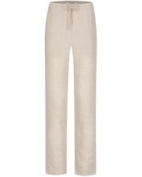 Maison Tangerine - Neutrals Neutral Sand Linen Long Pants For - Lyst