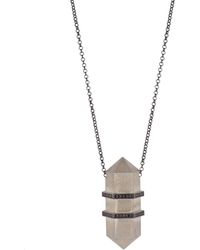 Dime Tribe - Bullet Necklace - Lyst