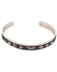 Ebru Jewelry - Sterling Spiritual Symbols Cuff Bracelet - Lyst