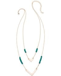 Heather Hawkins Jewelry - Double Chevron Necklace - Lyst