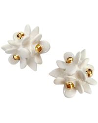 Sculp - Don'T Forget Me Flower Stud Earrings - Lyst