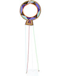 Botanical Boys - Kenya Maasai Beaded Necklace - Lyst